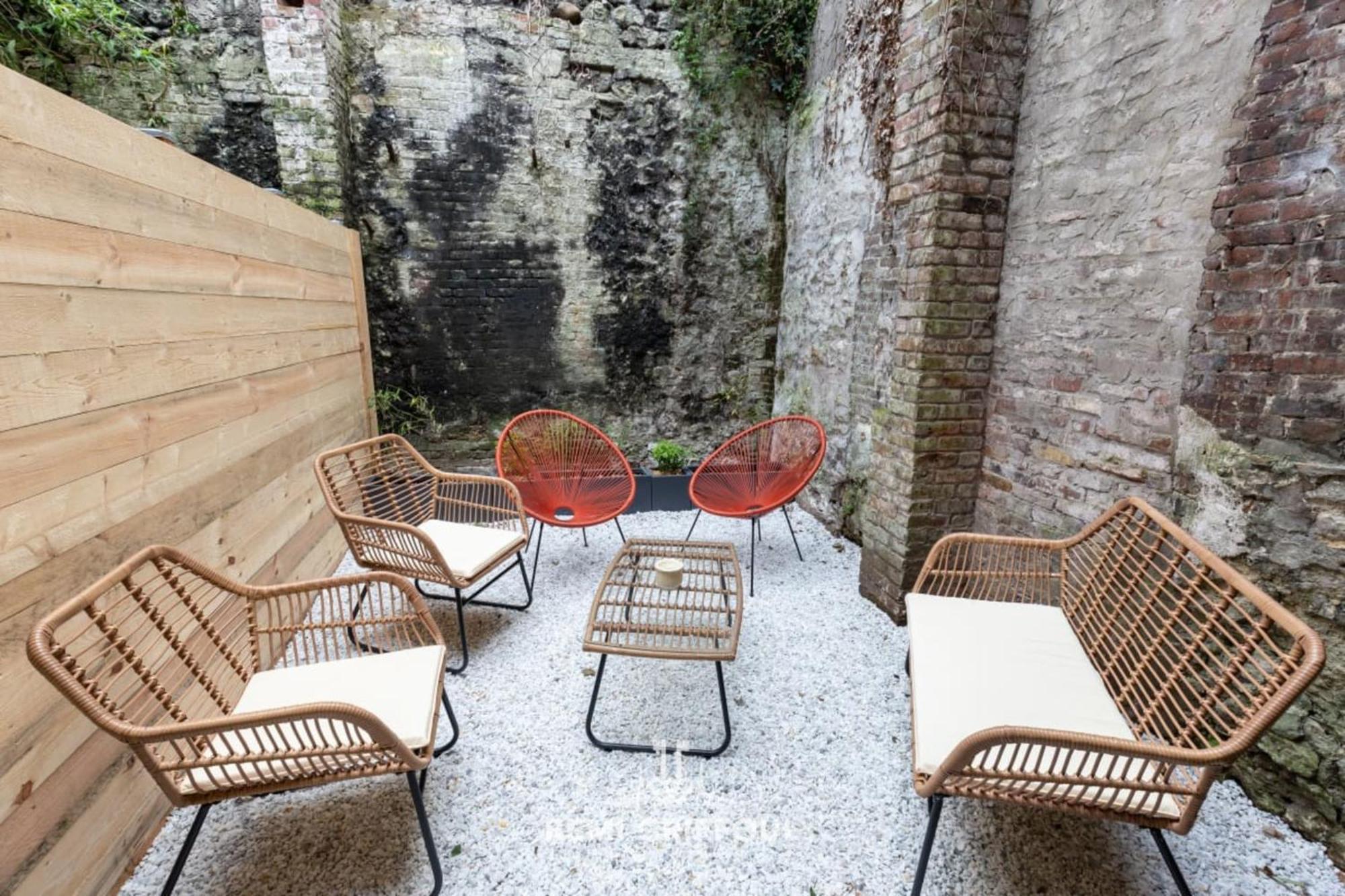 Willa L'Atelier D'Elea 4 Terrace - Industrial-Chic In The Heart Of Honfleur Zewnętrze zdjęcie